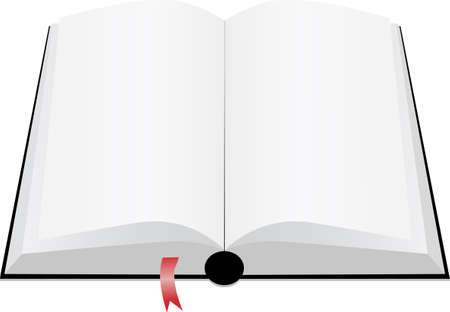 Open bookのイラスト素材