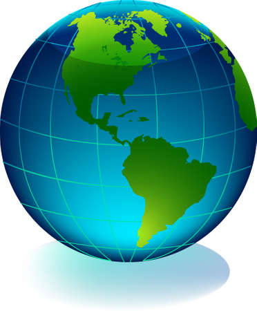 Glossy earthのイラスト素材