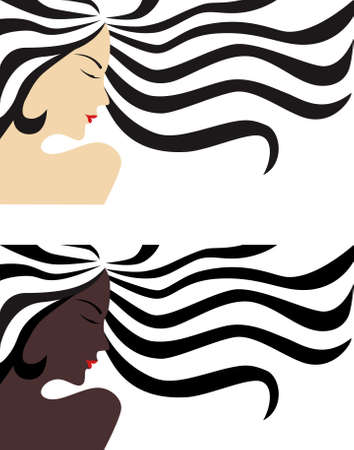 Beautiful womanのイラスト素材