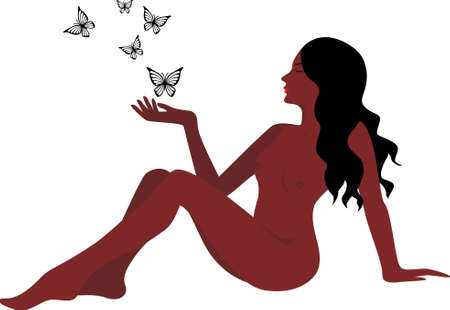 Beautiful womanのイラスト素材