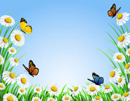 nature backgroundのイラスト素材