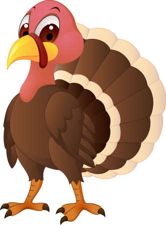 Turkey Carttoonのイラスト素材