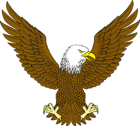 Eagleのイラスト素材
