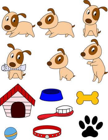Dog cartoonのイラスト素材
