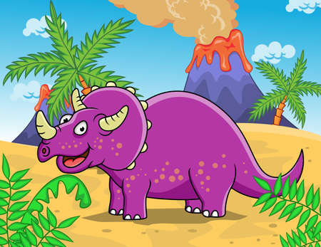 Dinosaur Cartoonのイラスト素材