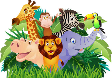 Animal cartoonの写真素材