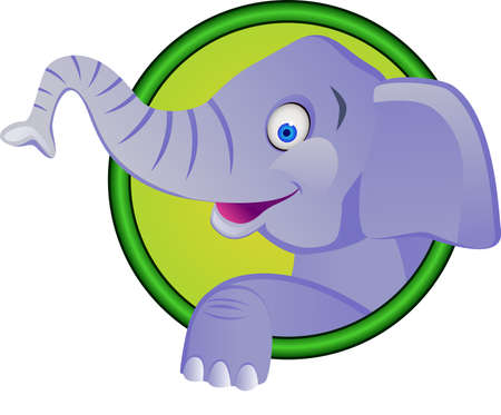 Funny Elephantの写真素材