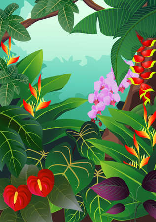 Nature backgroundのイラスト素材