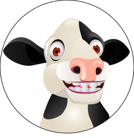 Cow cartoonのイラスト素材