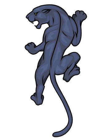 Black panther のイラスト素材