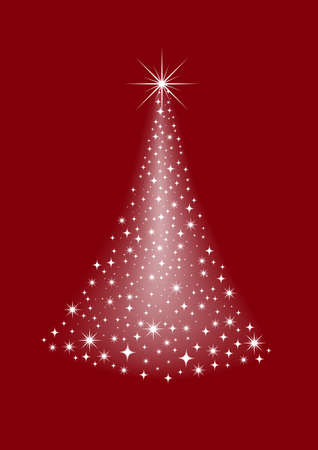 Christmas tree のイラスト素材