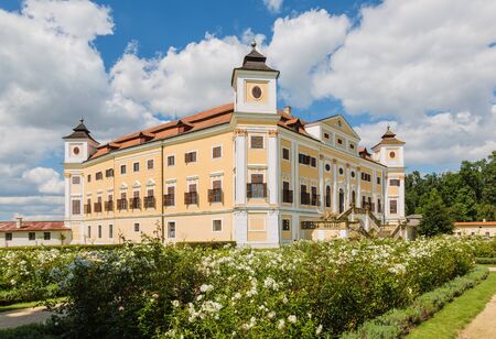 Chateau Milotice in Moravia, Czech Republicのeditorial素材