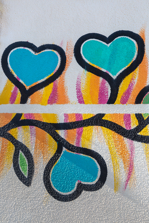 Sao Rogue, Azores, Portugal - May 16, 2017: Typical home decoration on the island of Sao Miguel, the Azores archipelago in the Atlantic Ocean belonging to Portugalのeditorial素材