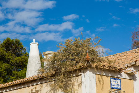 Abandoned old house in Portimao. South Atlantic coast of Portugal.のeditorial素材