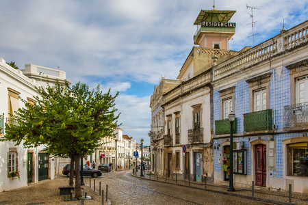 Views from the streets of Tavira in Portugal. Portuguese South Atlantic Coast.のeditorial素材