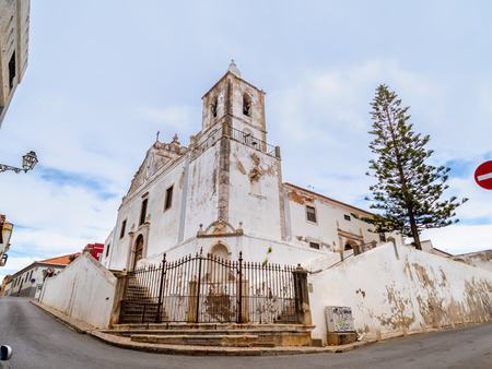 Church of St. Sebastian in Lagos, Algarve, Portugalのeditorial素材