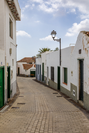 From the streets of the historic part of Arico Nuevo. Tenerife, Canary Islands, Spainの写真素材