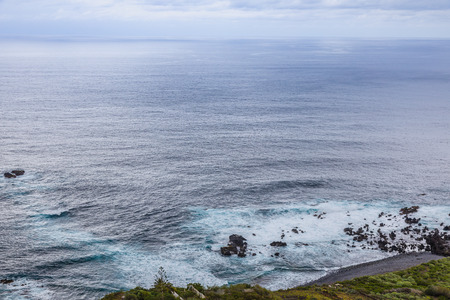 Mirador Punta de Teno on the west cape of Tenerife, Canary Islands, Spainの写真素材