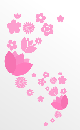 Floral Backgroundのイラスト素材
