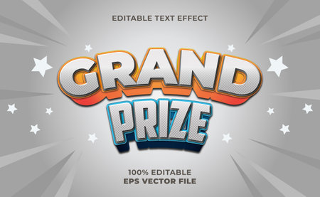 Carnival party text, editable text effect in comic styleのイラスト素材