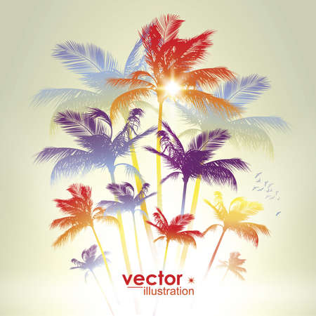 Palm treeのイラスト素材