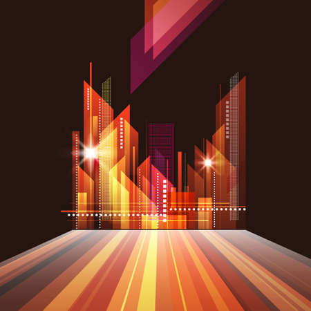 City Landscapeのイラスト素材