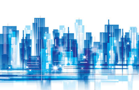 City Landscapeのイラスト素材