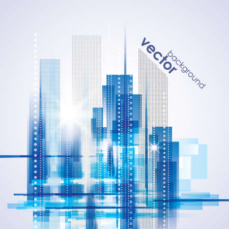 City Landscapeのイラスト素材