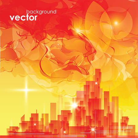 City Landscapeのイラスト素材