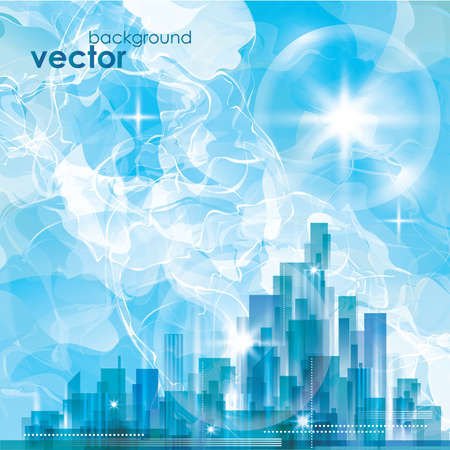 City Landscapeのイラスト素材