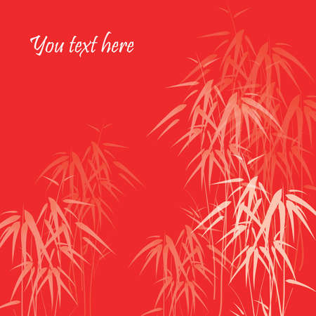 Bamboo backgroundのイラスト素材