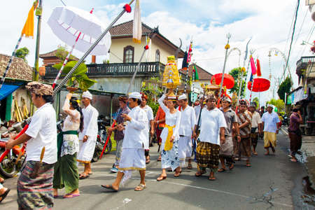 traditional holiday in Bali in Februaryのeditorial素材