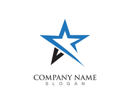 Star Logo Templateのイラスト素材