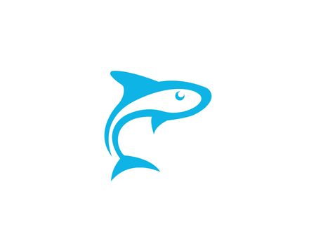 Fish logo template Creative vector symbolのイラスト素材