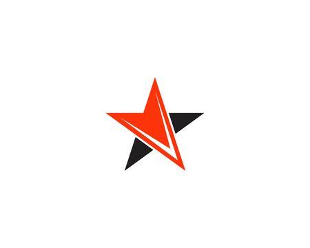 Star Logo Template vector icon illustration designのイラスト素材