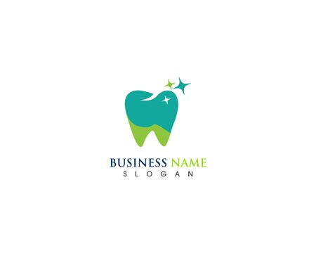 Dental care health logo design templateのイラスト素材