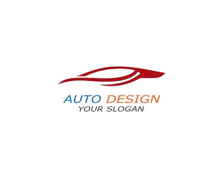 Auto car Logo Template vector iconのイラスト素材