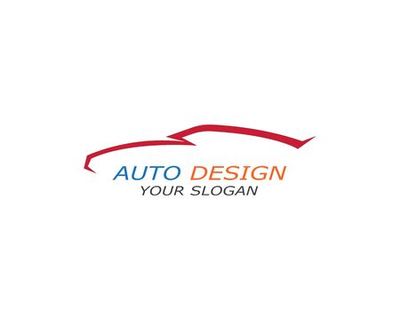 Auto car Logo Template vector iconのイラスト素材