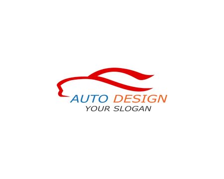 Auto car Logo Template vector iconのイラスト素材