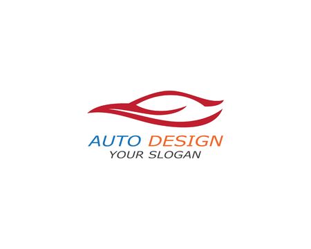 Auto car Logo Template vector iconのイラスト素材
