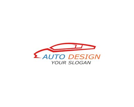 Auto car Logo Template vector iconのイラスト素材