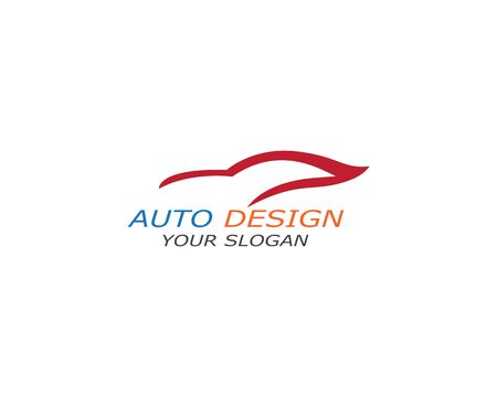 Auto car Logo Template vector iconのイラスト素材