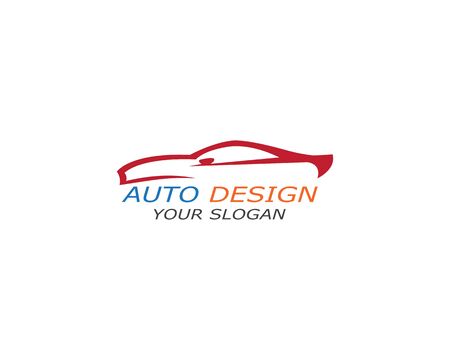 Auto car Logo Template vector iconのイラスト素材