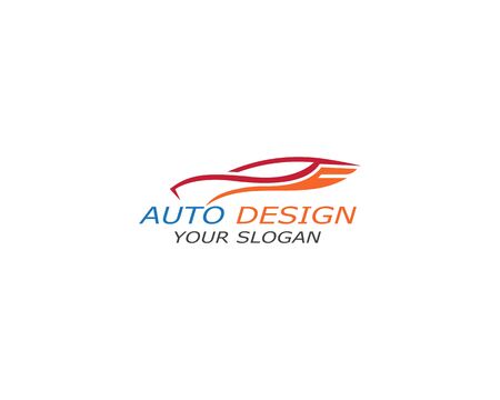 Auto car Logo Template vector iconのイラスト素材