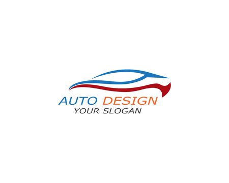 Auto car Logo Template vector iconのイラスト素材