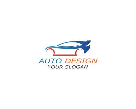Auto car Logo Template vector iconのイラスト素材