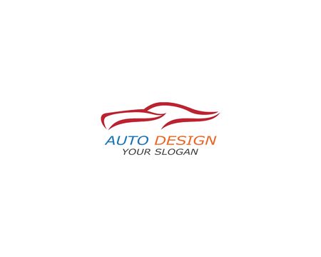 Auto car Logo Template vector iconのイラスト素材
