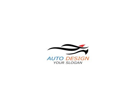 Auto car Logo Template vector iconのイラスト素材