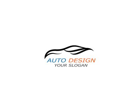 Auto car Logo Template vector iconのイラスト素材