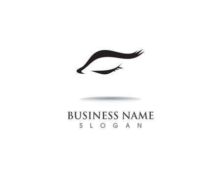 Eye care logo and symbol ilustration appのイラスト素材